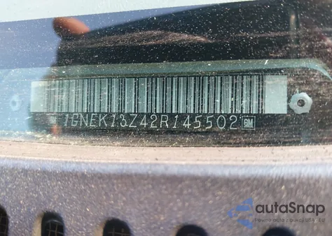 2002 Chevrolet Tahoe Ls z USA, uszkodzony, nr VIN 1GNEK13V42R145502